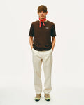 PAS NORMAL STUDIOS Off-Race Cotton Twill Pants - Limestone