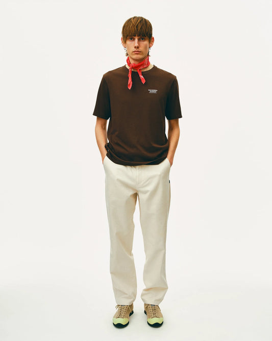 PAS NORMAL STUDIOS Off-Race Cotton Twill Pants - Limestone