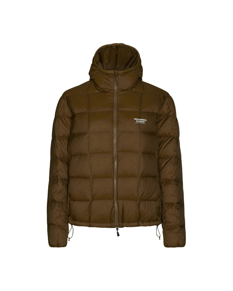PAS NORMAL STUDIOS Off Race Down Jacket - Army Brown | Velodrom