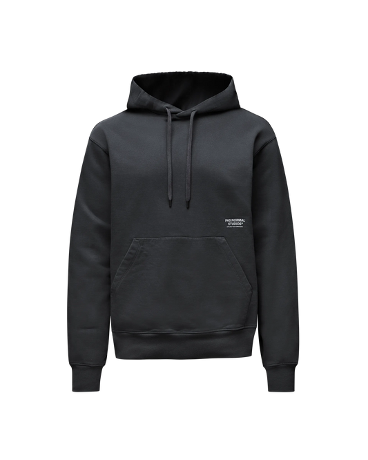 PAS NORMAL STUDIOS Off Race Graphic Hoodie - Dark Navy