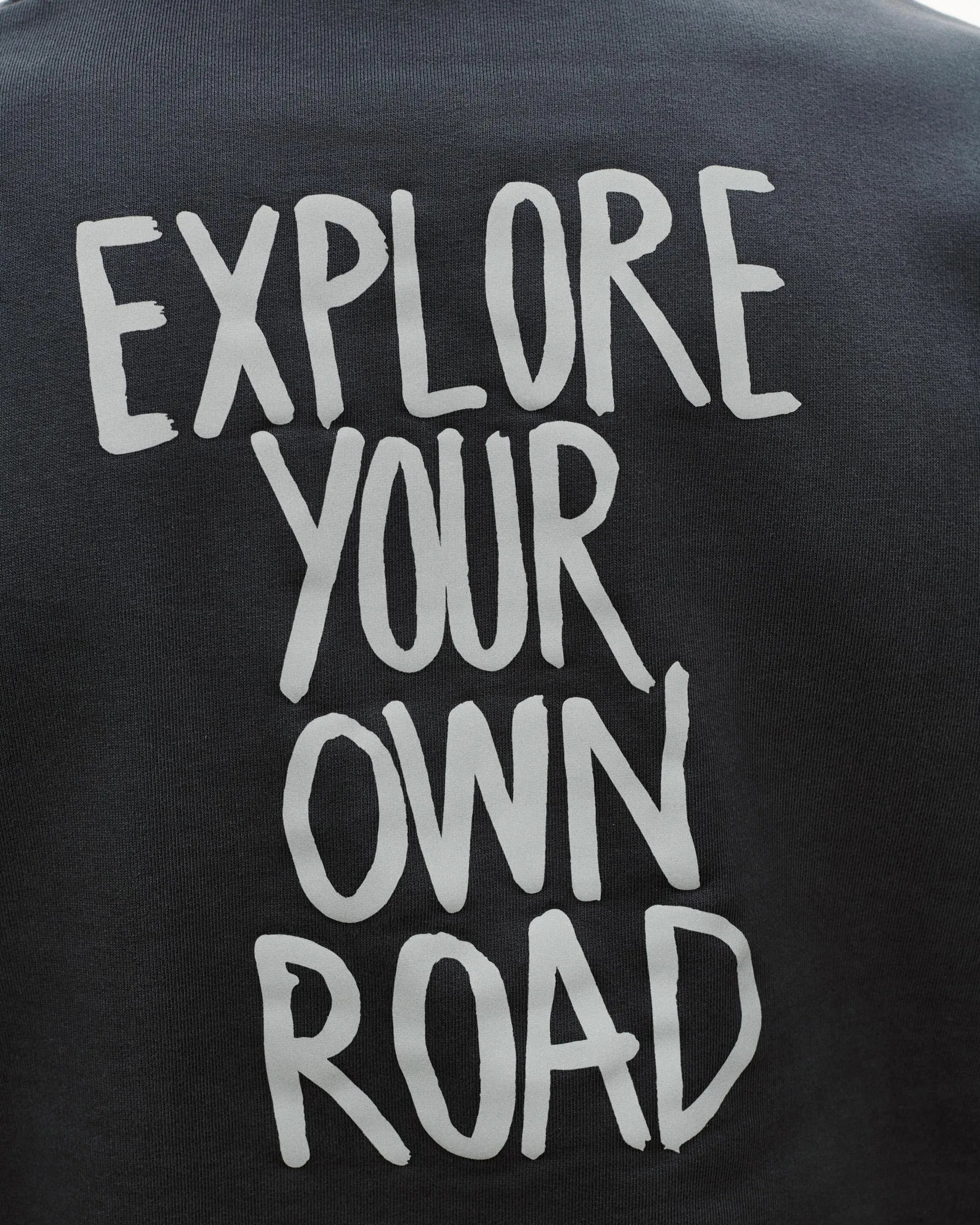 PAS NORMAL STUDIOS Off Race Graphic Hoodie - Dark Navy