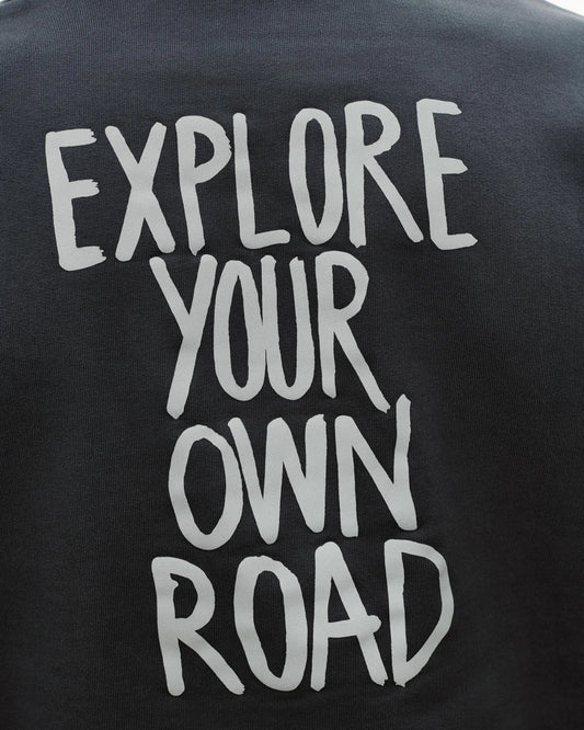 PAS NORMAL STUDIOS Off Race Graphic Hoodie - Dark Navy