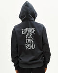 PAS NORMAL STUDIOS Off Race Graphic Hoodie - Dark Navy