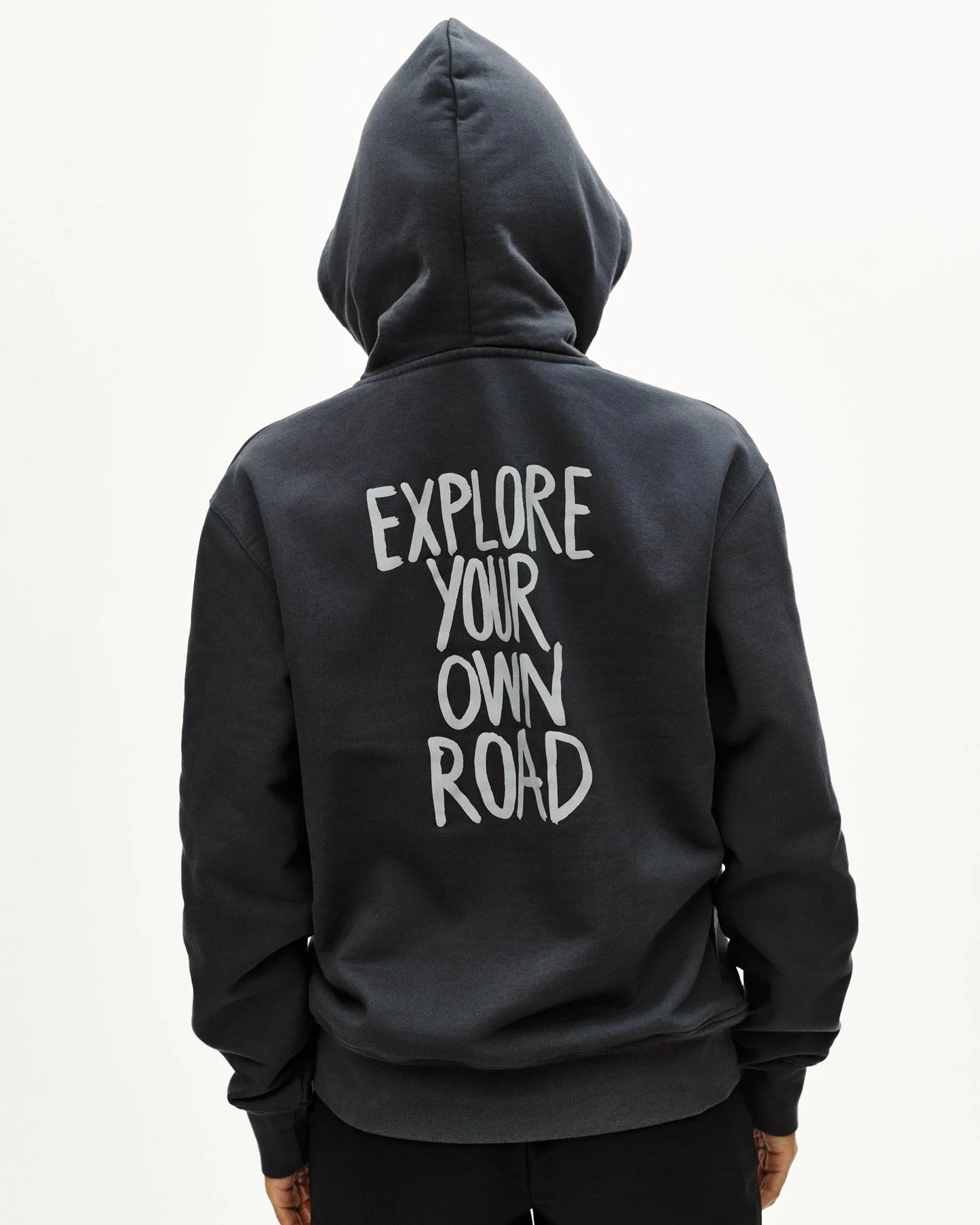 PAS NORMAL STUDIOS Off Race Graphic Hoodie - Dark Navy