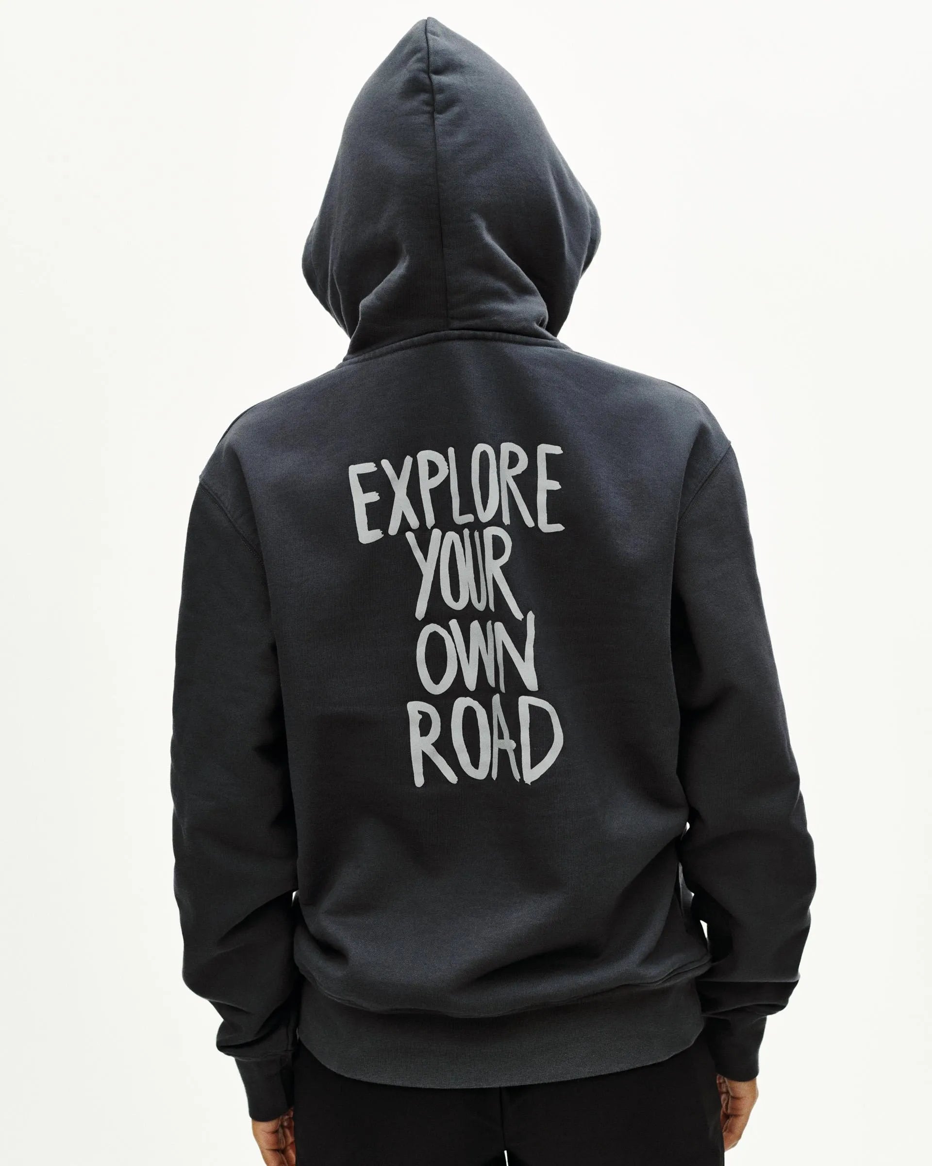 PAS NORMAL STUDIOS Off Race Graphic Hoodie - Dark Navy