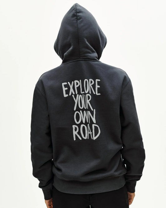 PAS NORMAL STUDIOS Off Race Graphic Hoodie - Dark Navy