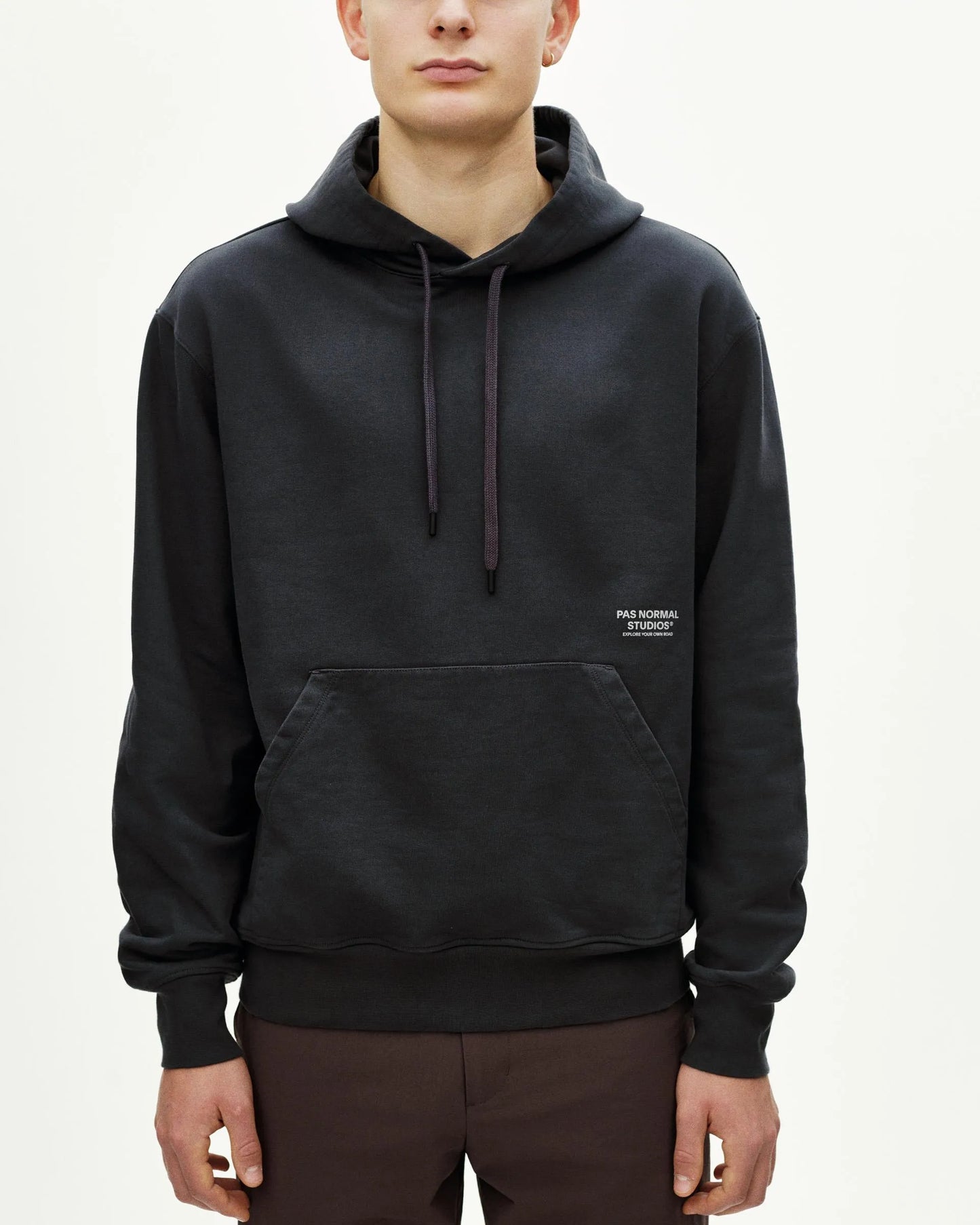 PAS NORMAL STUDIOS Off Race Graphic Hoodie - Dark Navy
