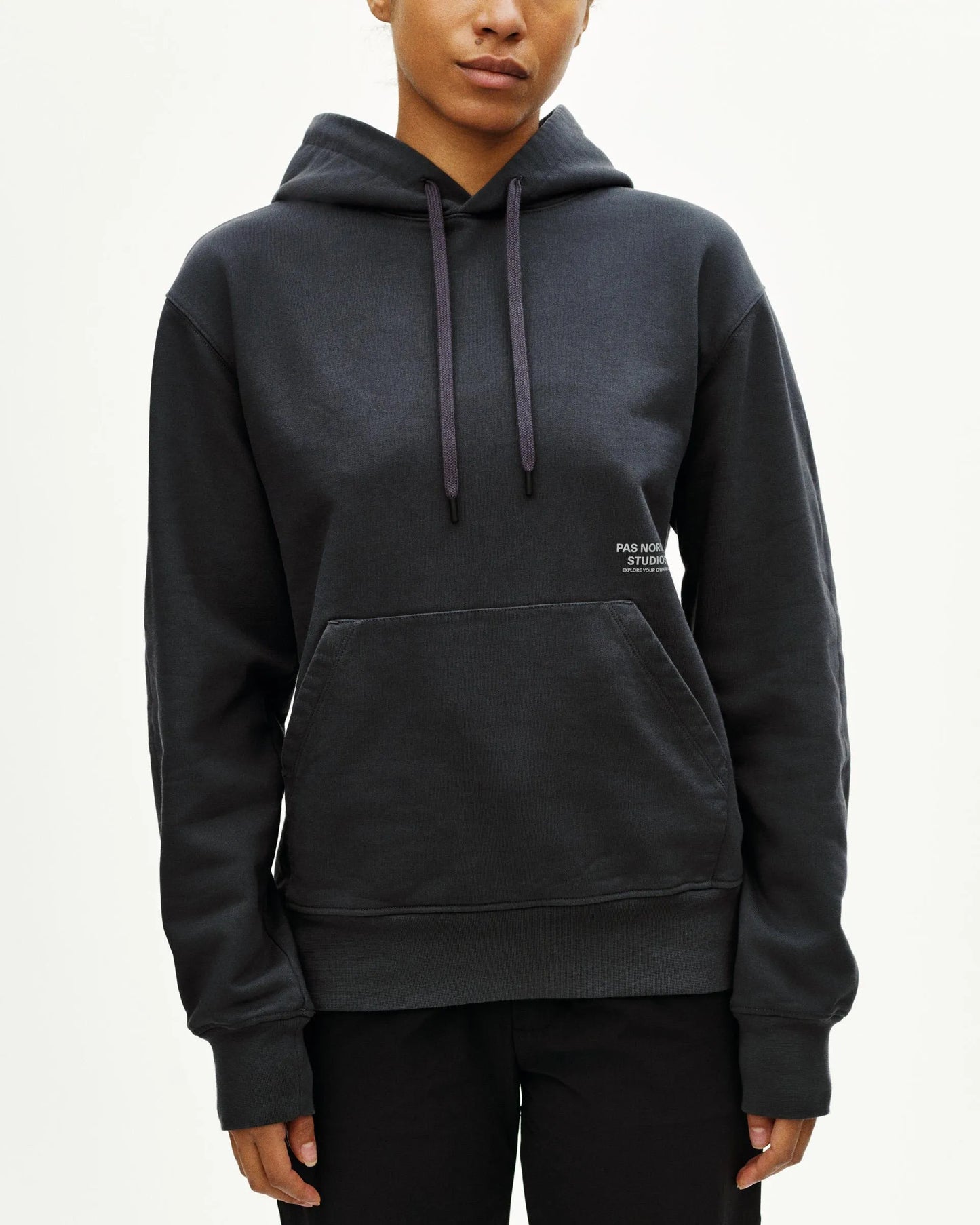 PAS NORMAL STUDIOS Off Race Graphic Hoodie - Dark Navy