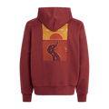 PAS NORMAL STUDIOS Off Race Graphic Hoodie - Maroon