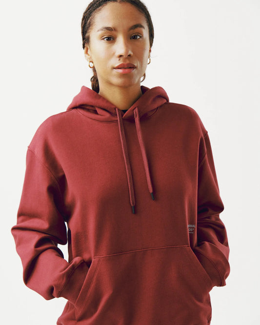 PAS NORMAL STUDIOS Off Race Graphic Hoodie - Maroon