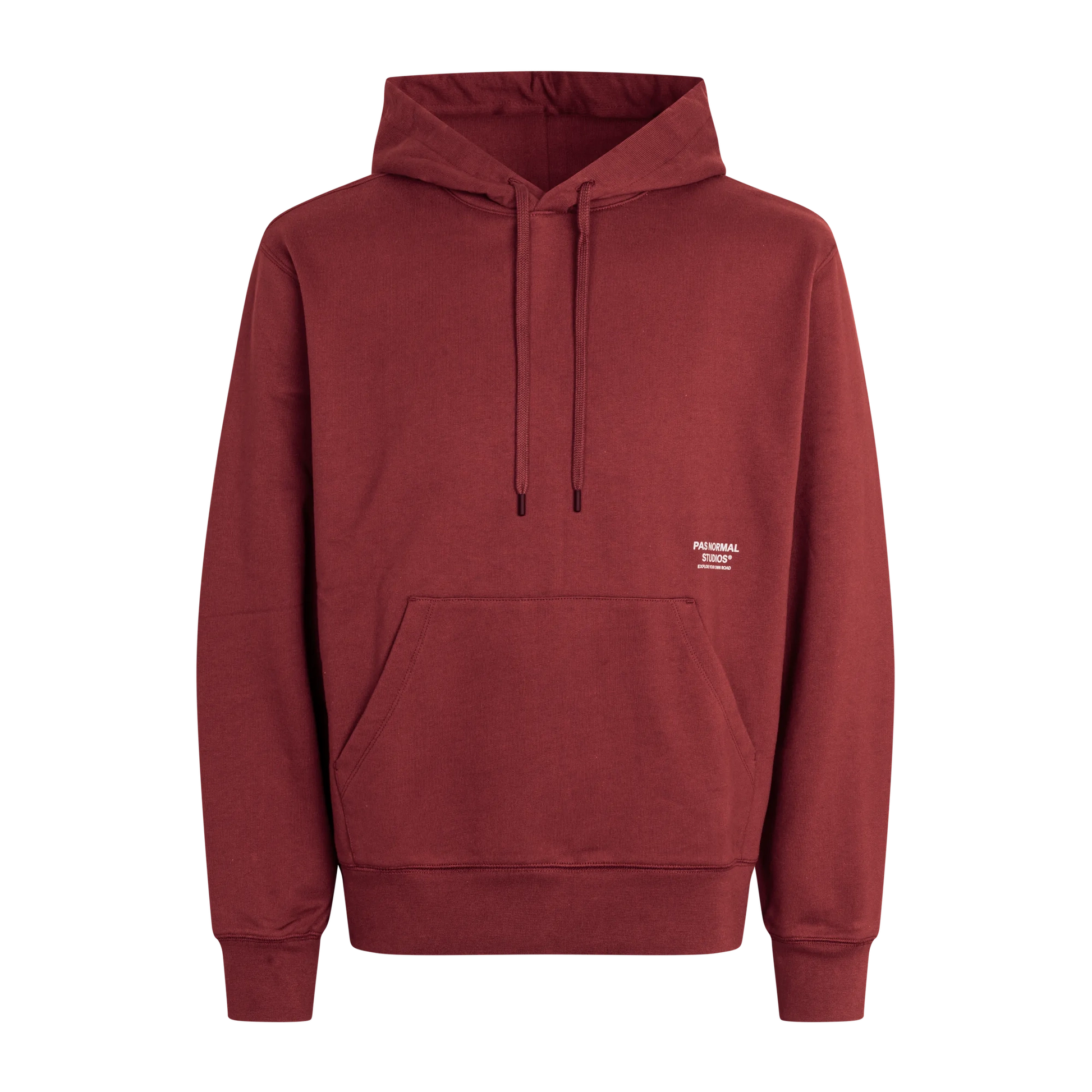 PAS NORMAL STUDIOS Off Race Graphic Hoodie - Maroon