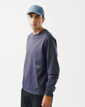 PAS NORMAL STUDIOS Off Race Graphic LS TShirt - Steel