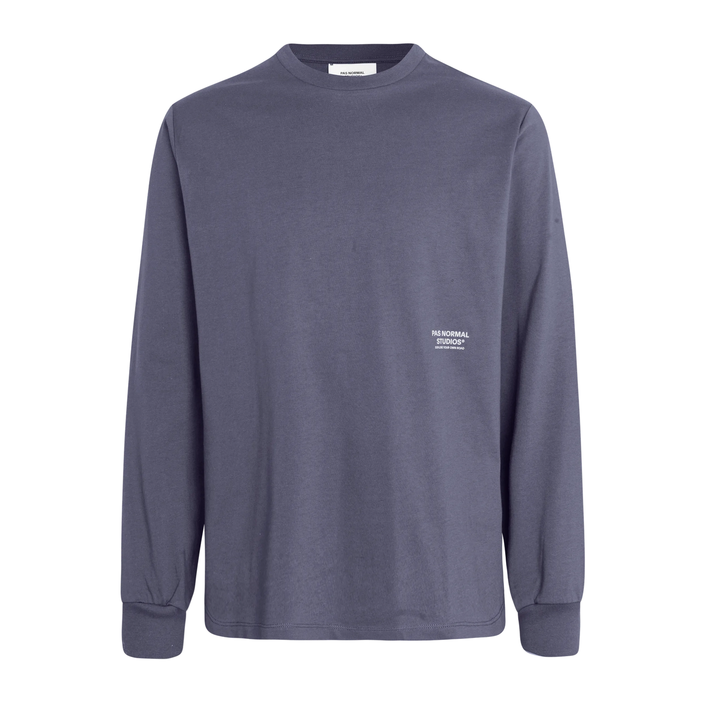 PAS NORMAL STUDIOS Off Race Graphic LS TShirt - Steel