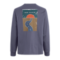 PAS NORMAL STUDIOS Off Race Graphic LS TShirt - Steel