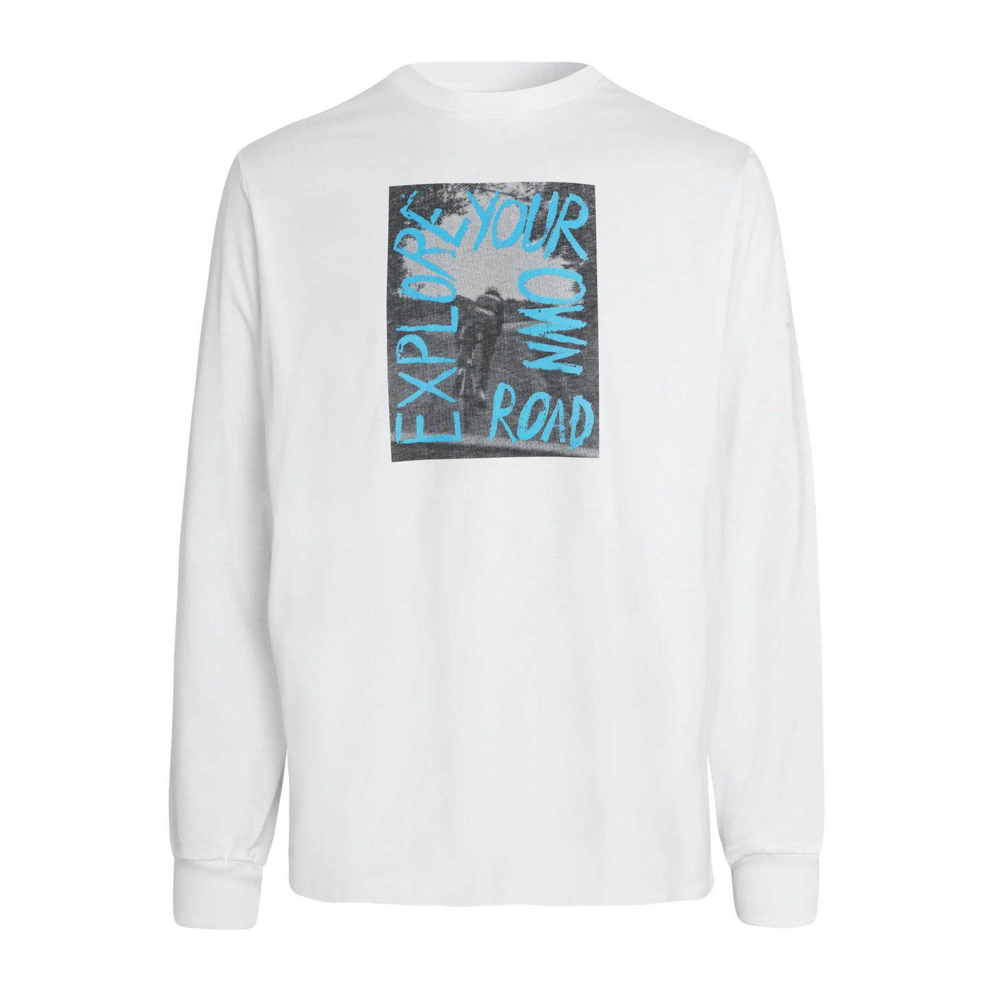 PAS NORMAL STUDIOS Off Race Graphic LS TShirt - White
