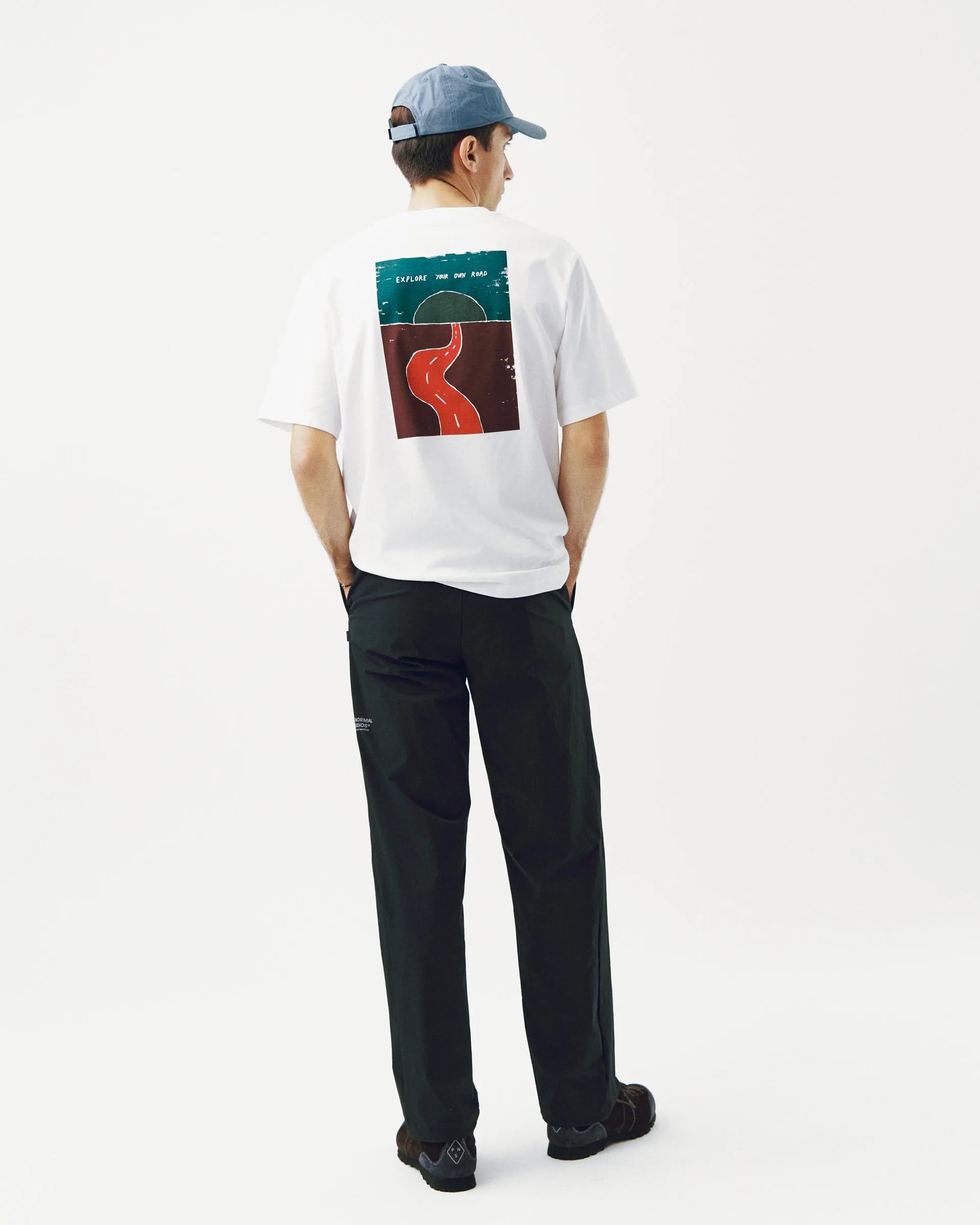 PAS NORMAL STUDIOS Off Race Graphic TShirt - Maroon