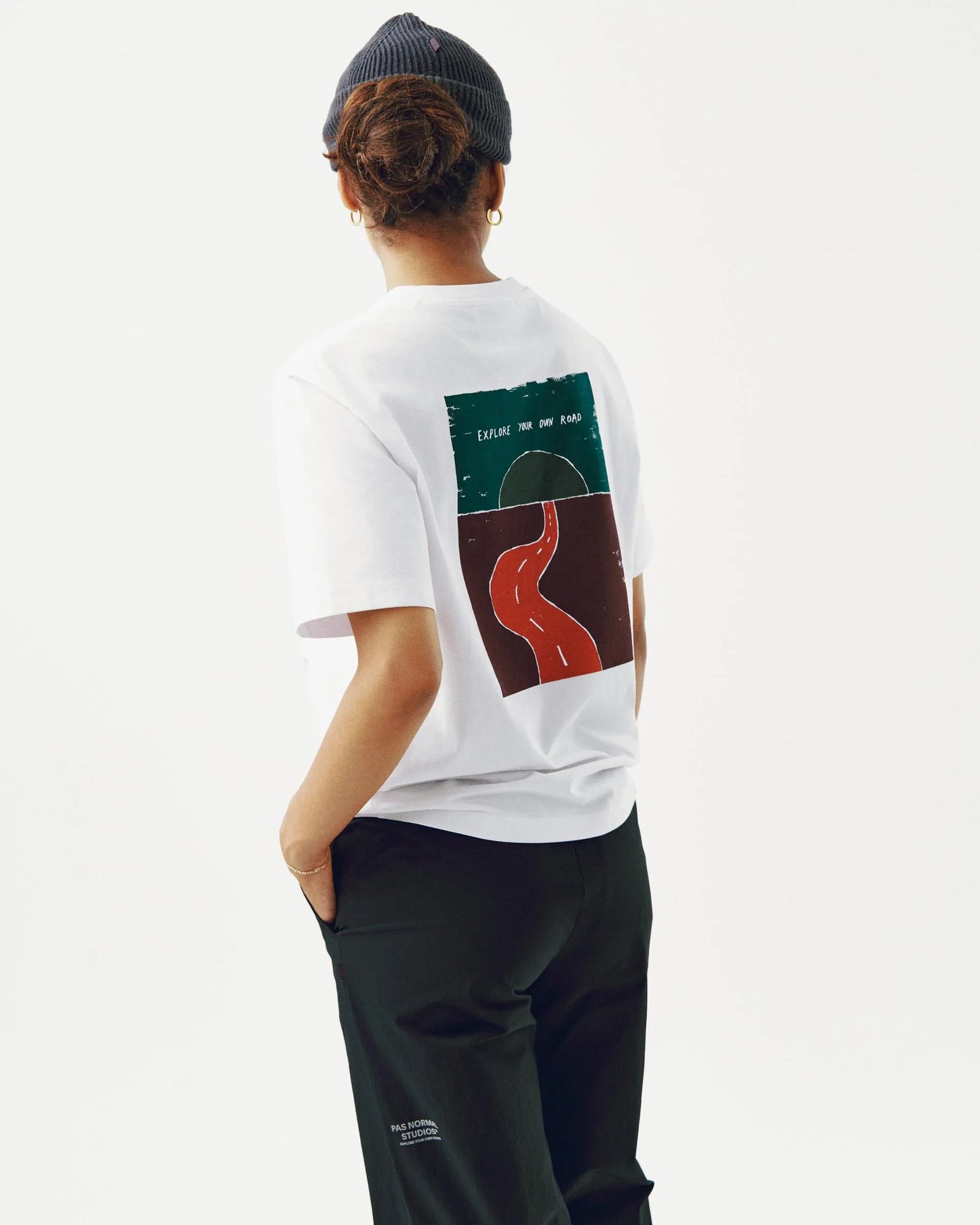 PAS NORMAL STUDIOS Off Race Graphic TShirt - Maroon