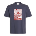 PAS NORMAL STUDIOS Off Race Graphic TShirt - Maroon
