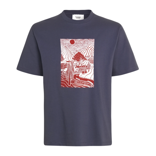PAS NORMAL STUDIOS Off Race Graphic TShirt - Maroon