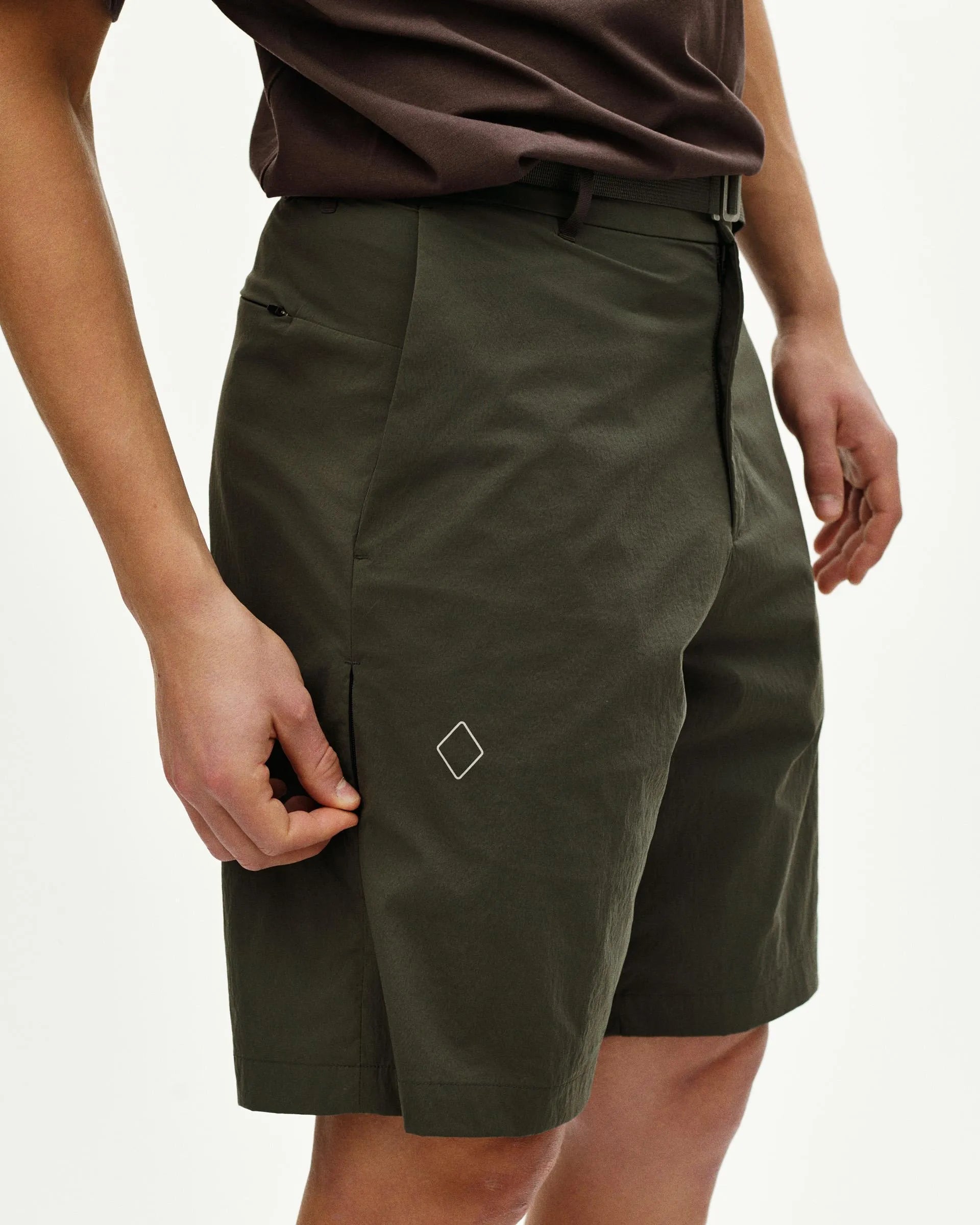 PAS NORMAL STUDIOS Off Race Light Tech Shorts - Dark Grey