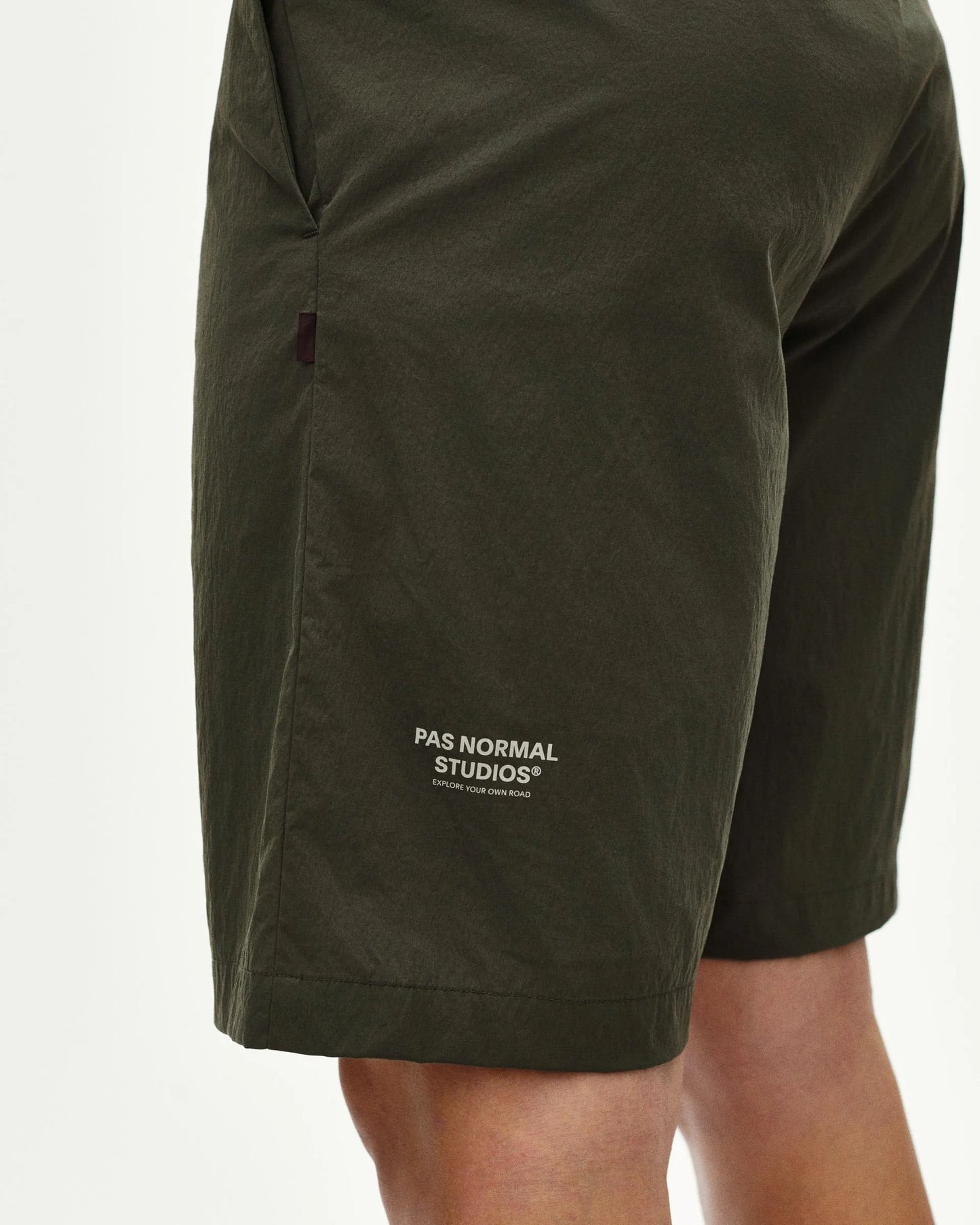 PAS NORMAL STUDIOS Off Race Light Tech Shorts - Dark Grey