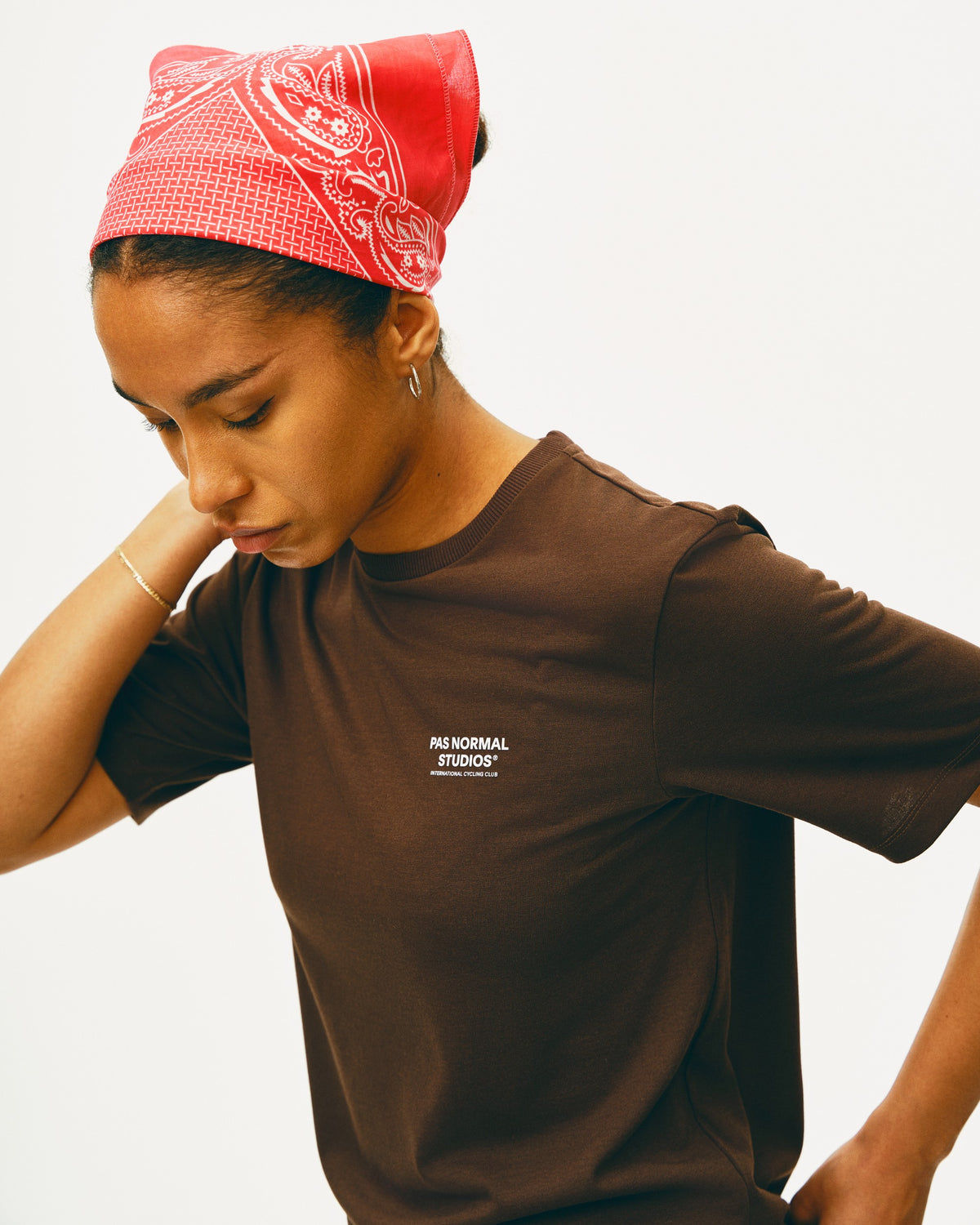 PAS NORMAL STUDIOS Off-Race Lightweight T-Shirt - Light Brown
