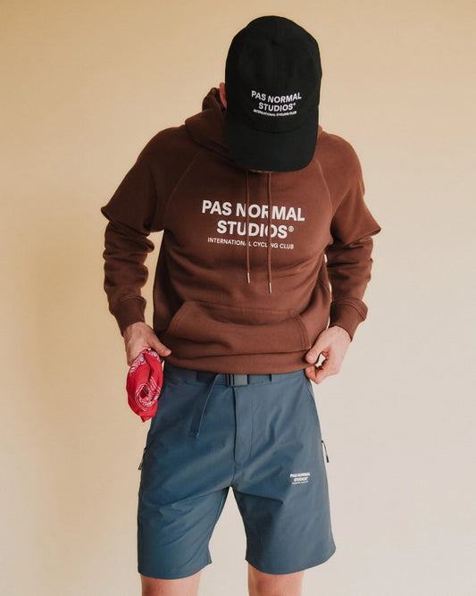PAS NORMAL STUDIOS Off-Race Logo Hoodie - Bronze