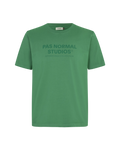 PAS NORMAL STUDIOS Off Race Logo Tshirt Short Sleeve - Smoke Green