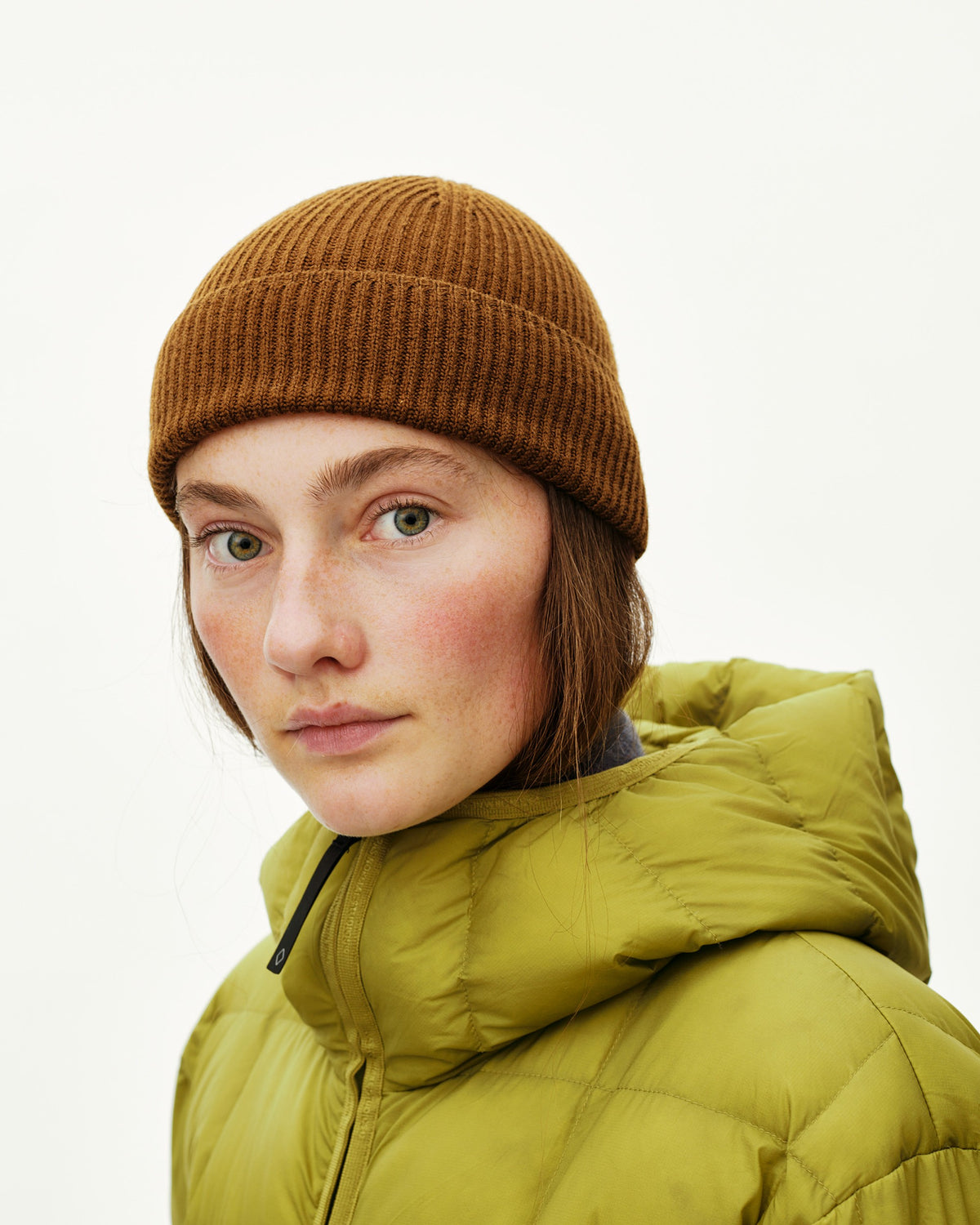 PAS NORMAL STUDIOS Off-Race Merino Knit Beanie - Wood
