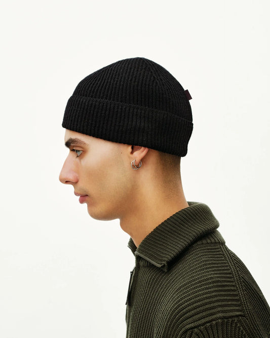 PAS NORMAL STUDIOS Off Race Merino Knit Beanie - Black