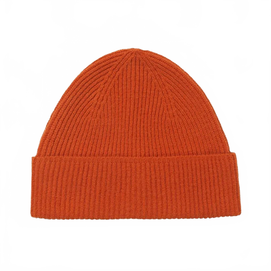 PAS NORMAL STUDIOS Off Race Merino Knit Beanie - Copper Orange
