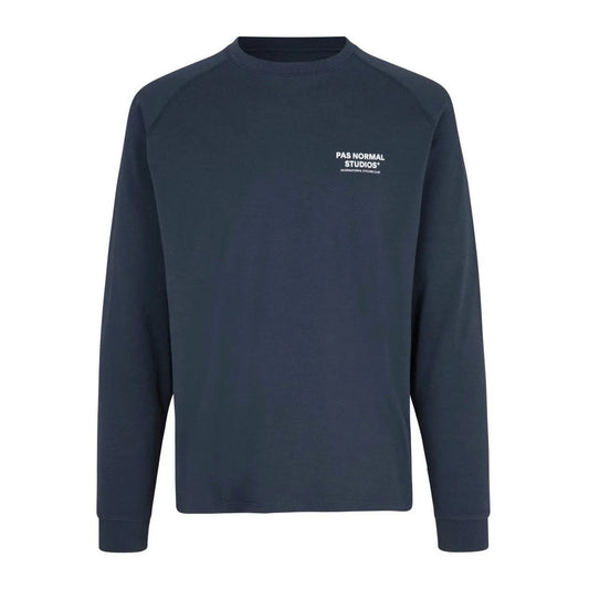PAS NORMAL STUDIOS Off-Race PNS Long Sleeve T-Shirt - Navy