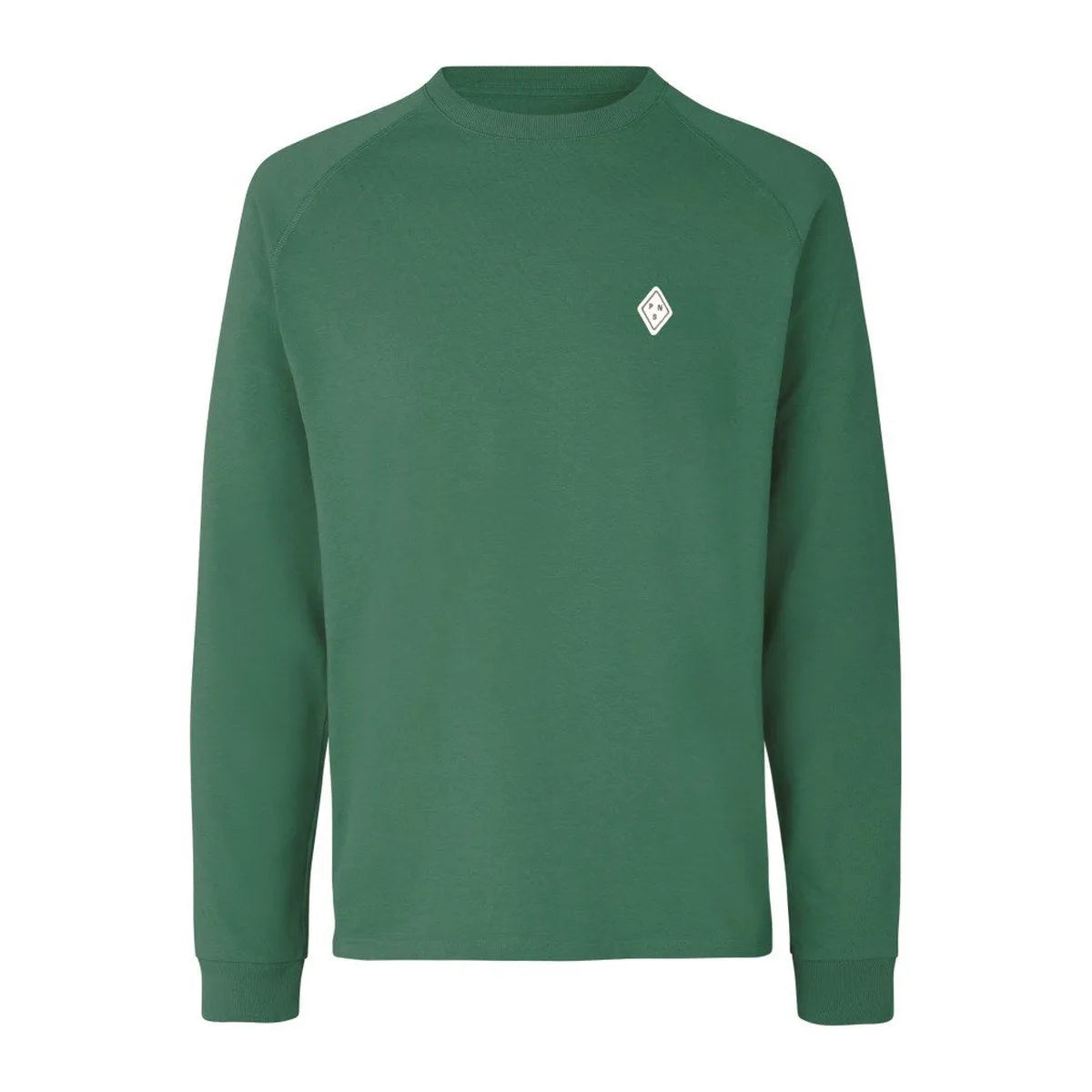 PAS NORMAL STUDIOS Off-Race Patch Long Sleeve T-Shirt - Pine Green
