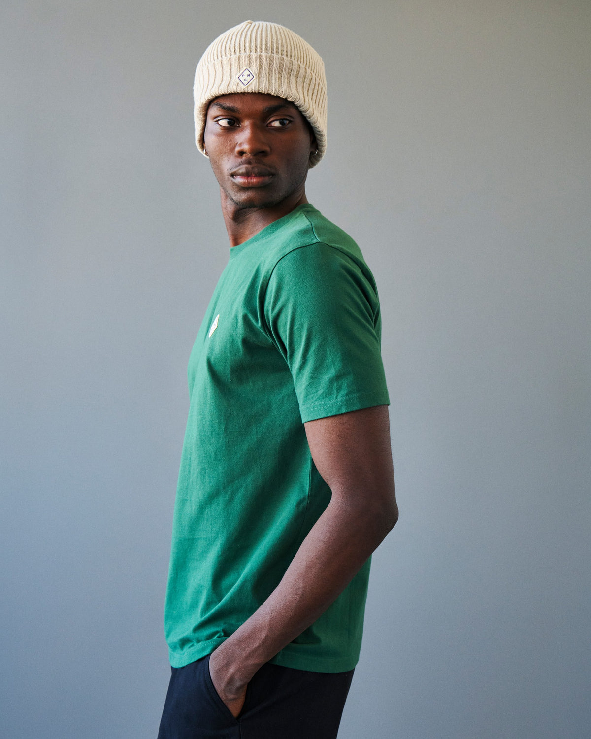 PAS NORMAL STUDIOS Off-Race Patch T-Shirt - Pine Green
