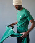 PAS NORMAL STUDIOS Off-Race Patch T-Shirt - Pine Green