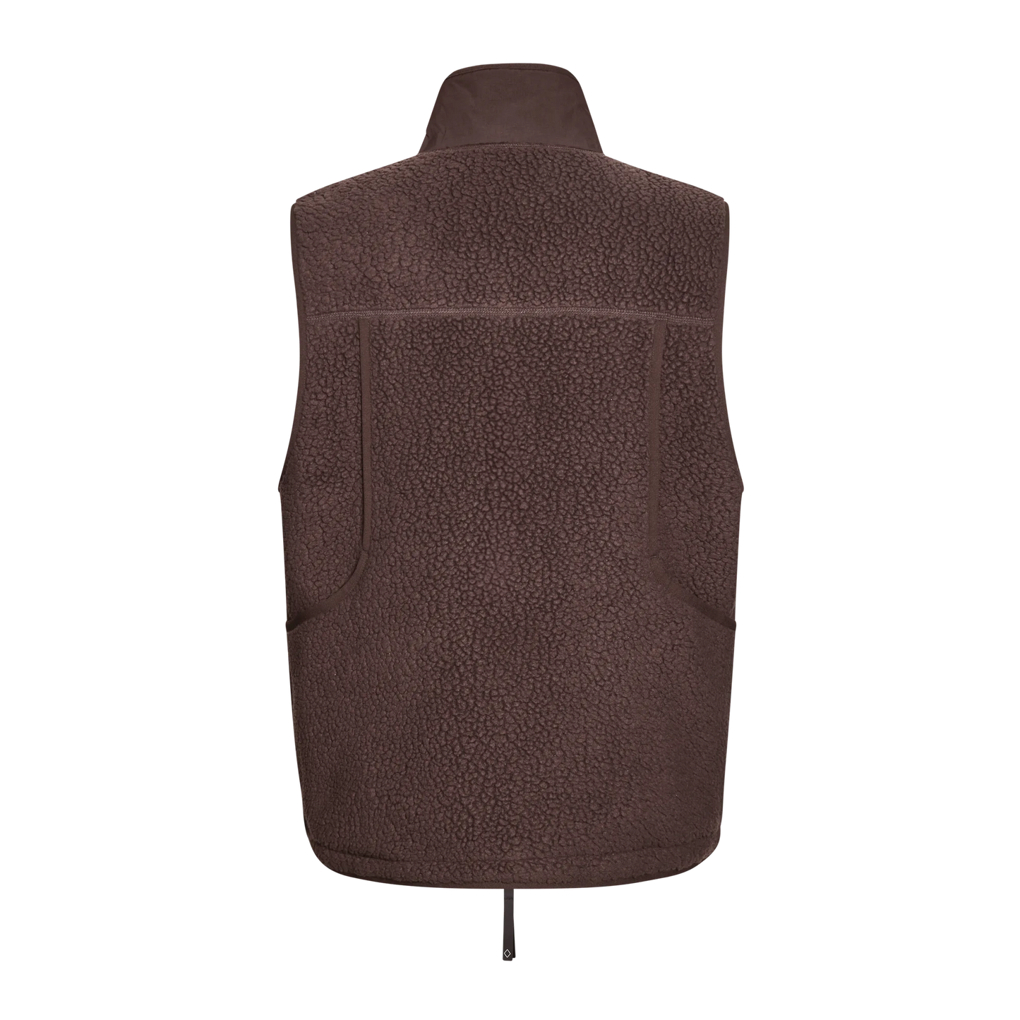 PAS NORMAL STUDIOS Off Race Pile Fleece Vest - Light Brown