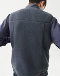 PAS NORMAL STUDIOS Off Race Pile Fleece Vest - Steel