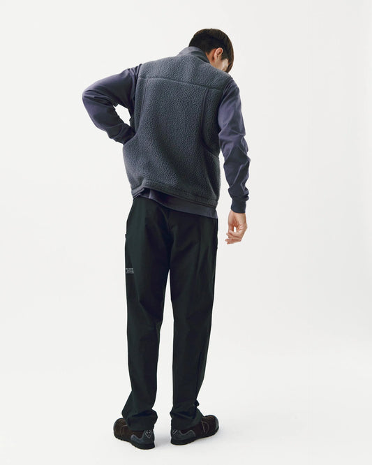 PAS NORMAL STUDIOS Off Race Pile Fleece Vest - Steel