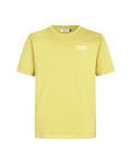 PAS NORMAL STUDIOS Off Race Small Logo Tshirt Short Sleeve - Dusty Yellow/White
