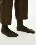 PAS NORMAL STUDIOS Off-Race Socks - Grey Green
