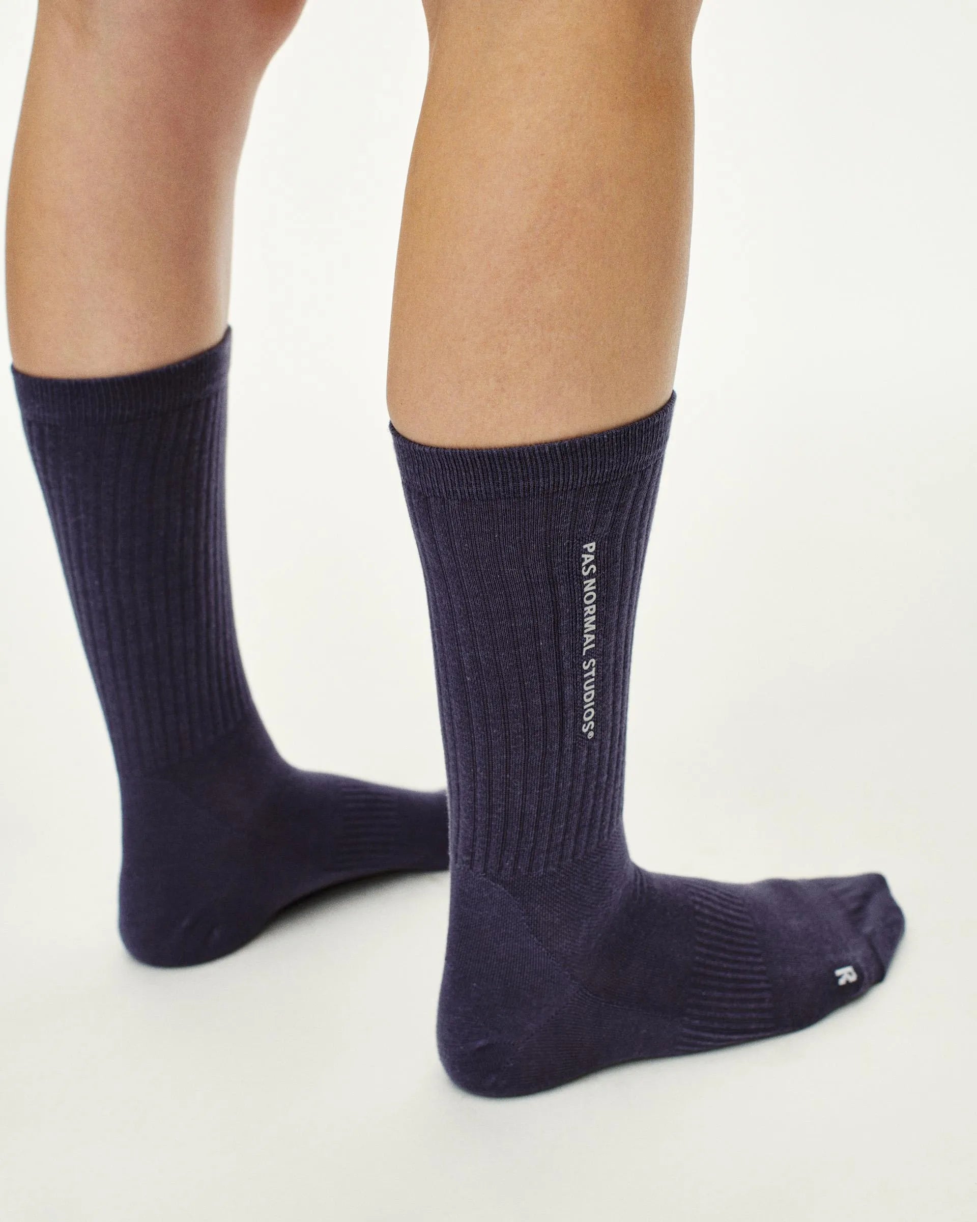 PAS NORMAL STUDIOS Off Race Socks - Iron Grey