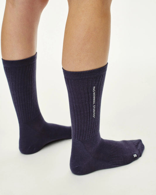 PAS NORMAL STUDIOS Off Race Socks - Iron Grey