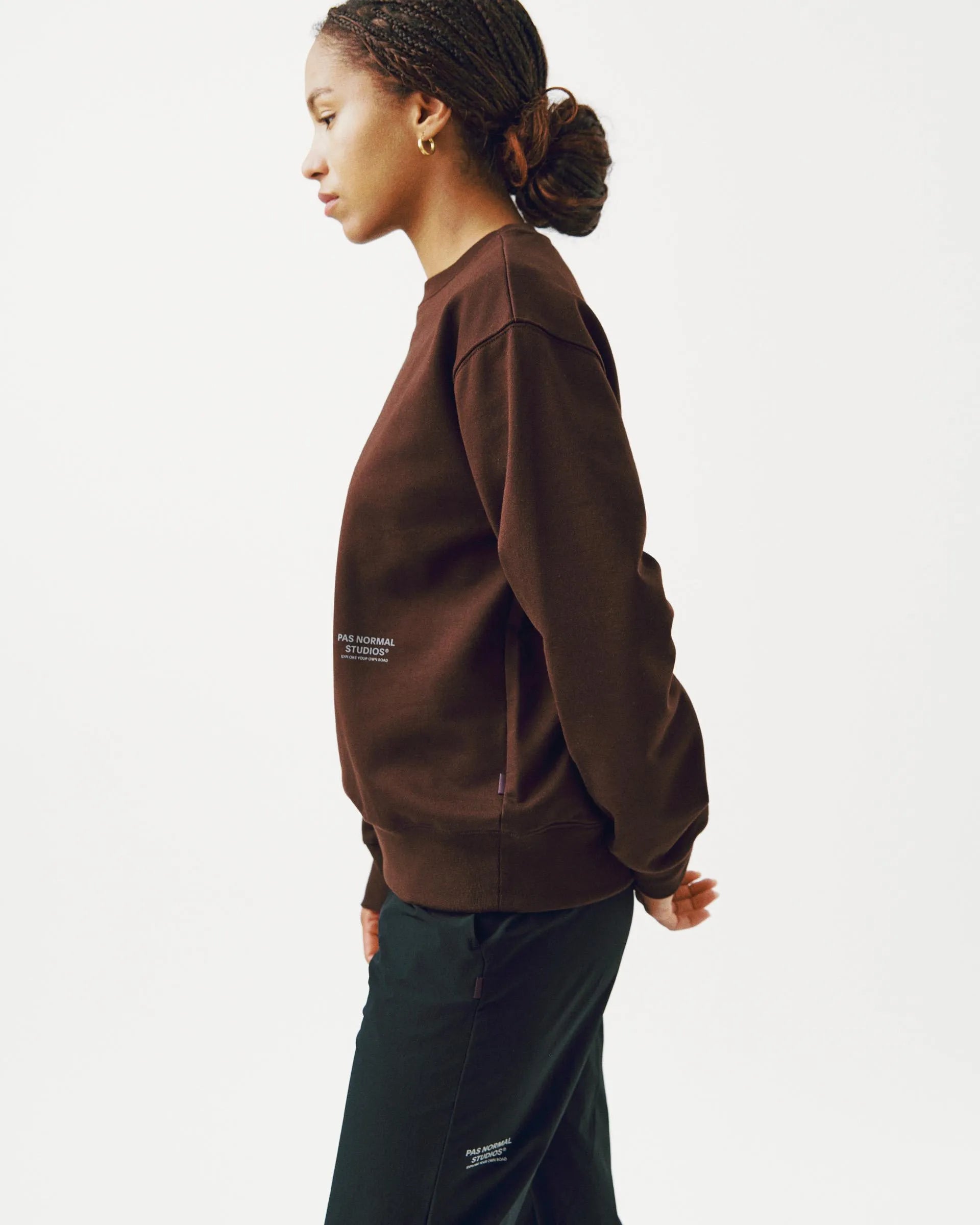 PAS NORMAL STUDIOS Off Race Sweatshirt - Light Brown