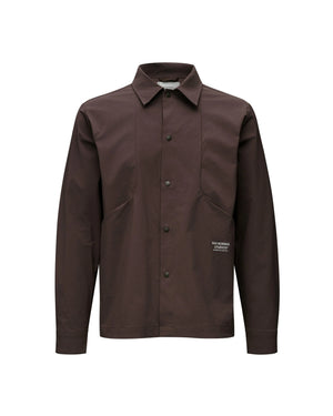 PAS NORMAL STUDIOS Off Race Tech Overshirt - Dark Purple