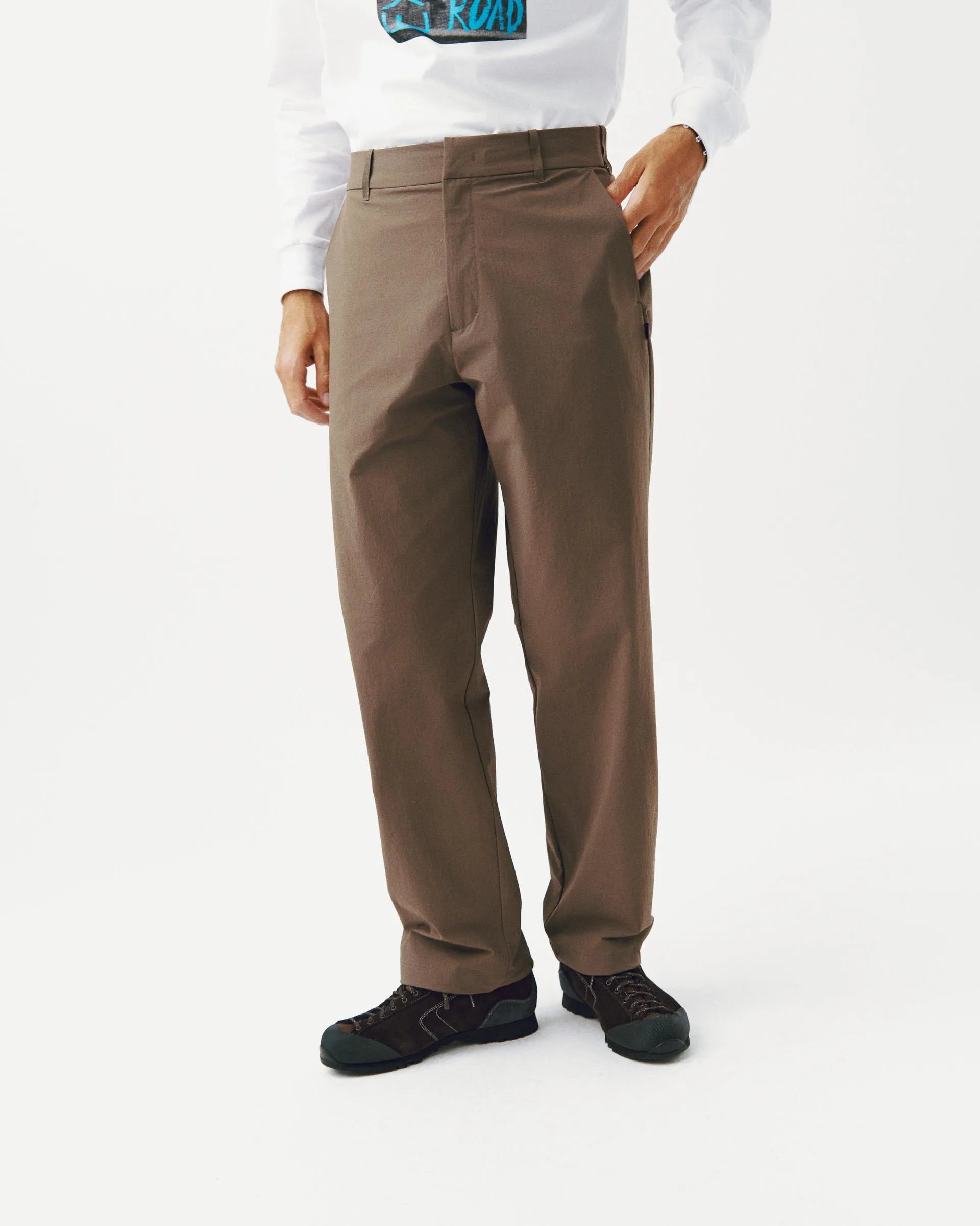 PAS NORMAL STUDIOS Off Race Tech Pants - Ash Brown