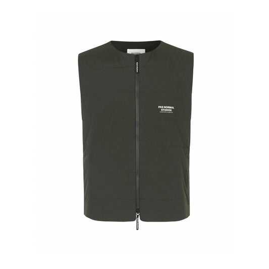 PAS NORMAL STUDIOS Off-Race Thermal Gilet - Dark Olive