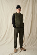 PAS NORMAL STUDIOS Off-Race Thermal Gilet - Dark Olive