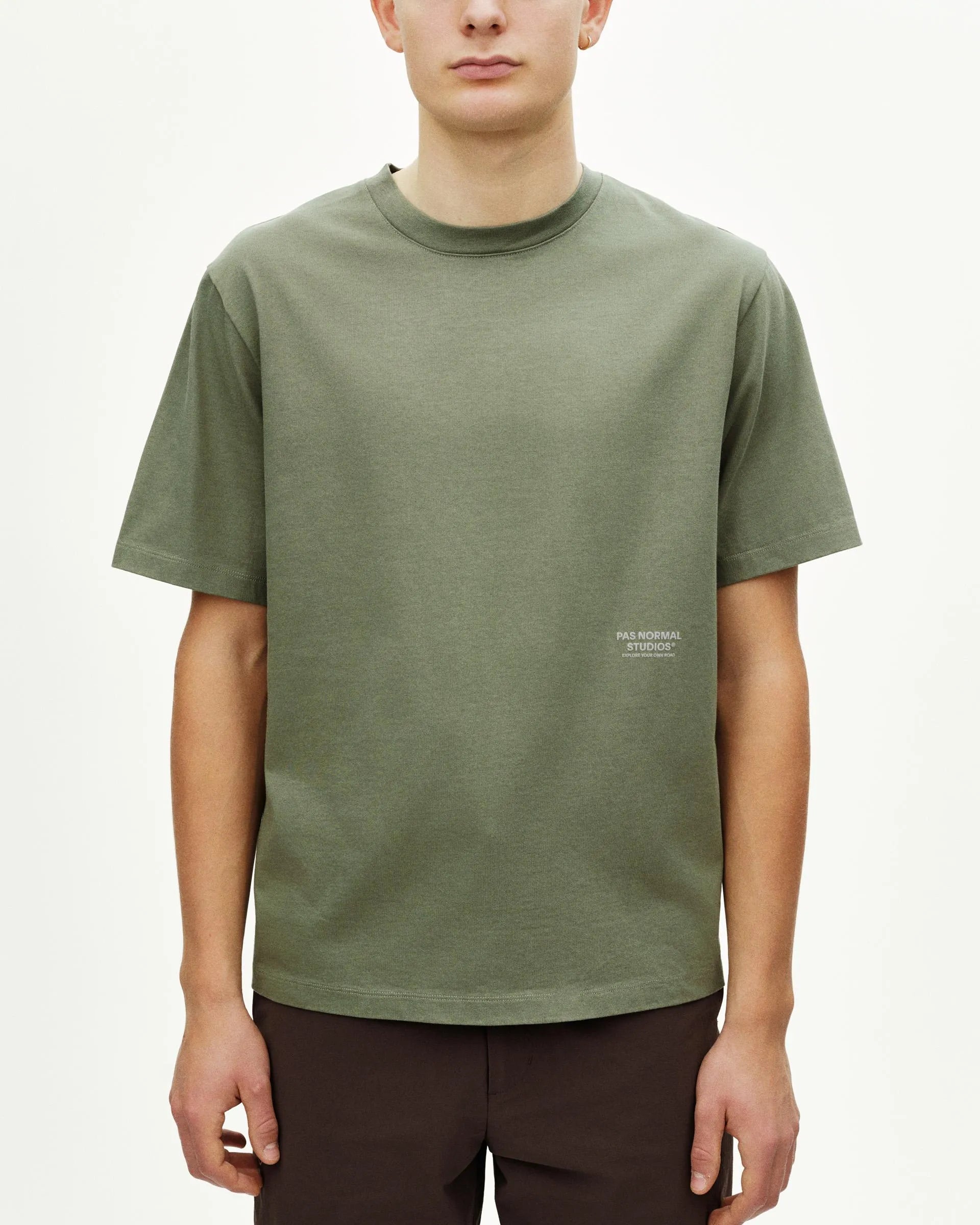 PAS NORMAL STUDIOS Off Race Tshirt - Dark Celeste