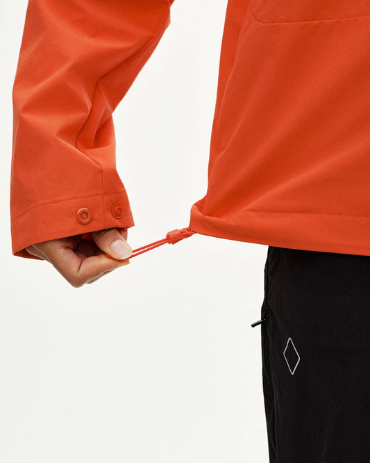PAS NORMAL STUDIOS Off-Race Utility Jacket - Hibiscus Orange