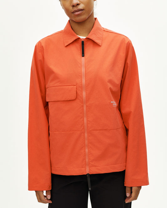 PAS NORMAL STUDIOS Off-Race Utility Jacket - Hibiscus Orange